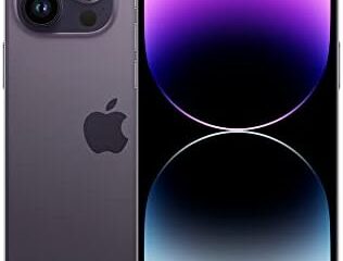 Apple iPhone 14 Pro Max, 1TB, Deep Purple – Unlocked (Renewed)